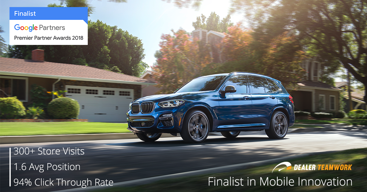 Dealer Teamwork Google Mobile Innovation Award Finalist