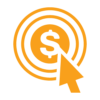 Click-orange Paid Search Click Icon Orange