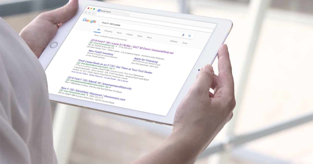 Google Search - Dealer Teamwork