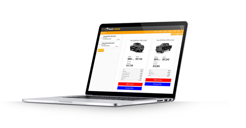 200225.1_-_Dealer_Teamwork_MPOP_Email_Marketing_angledLaptop_1200x628 MPOP email campaign builder on a laptop