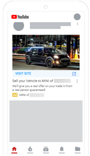 Example of a discovery buyback ad. 