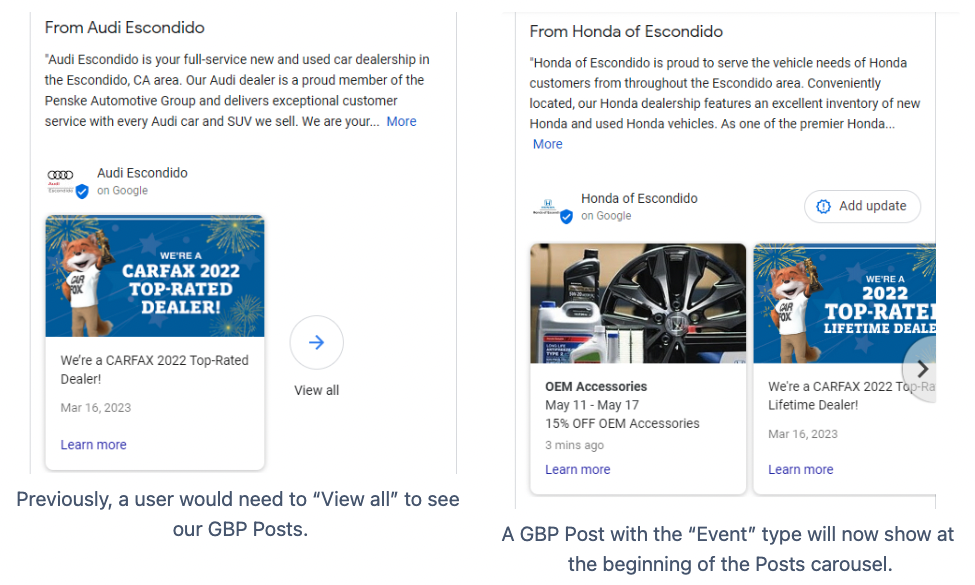 MPOP Product Updates: GBP 