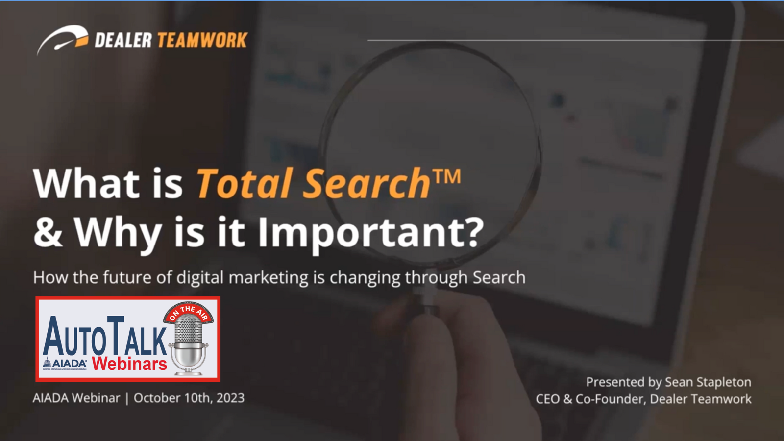Total Search™ AIADA AutoTalks Webinar