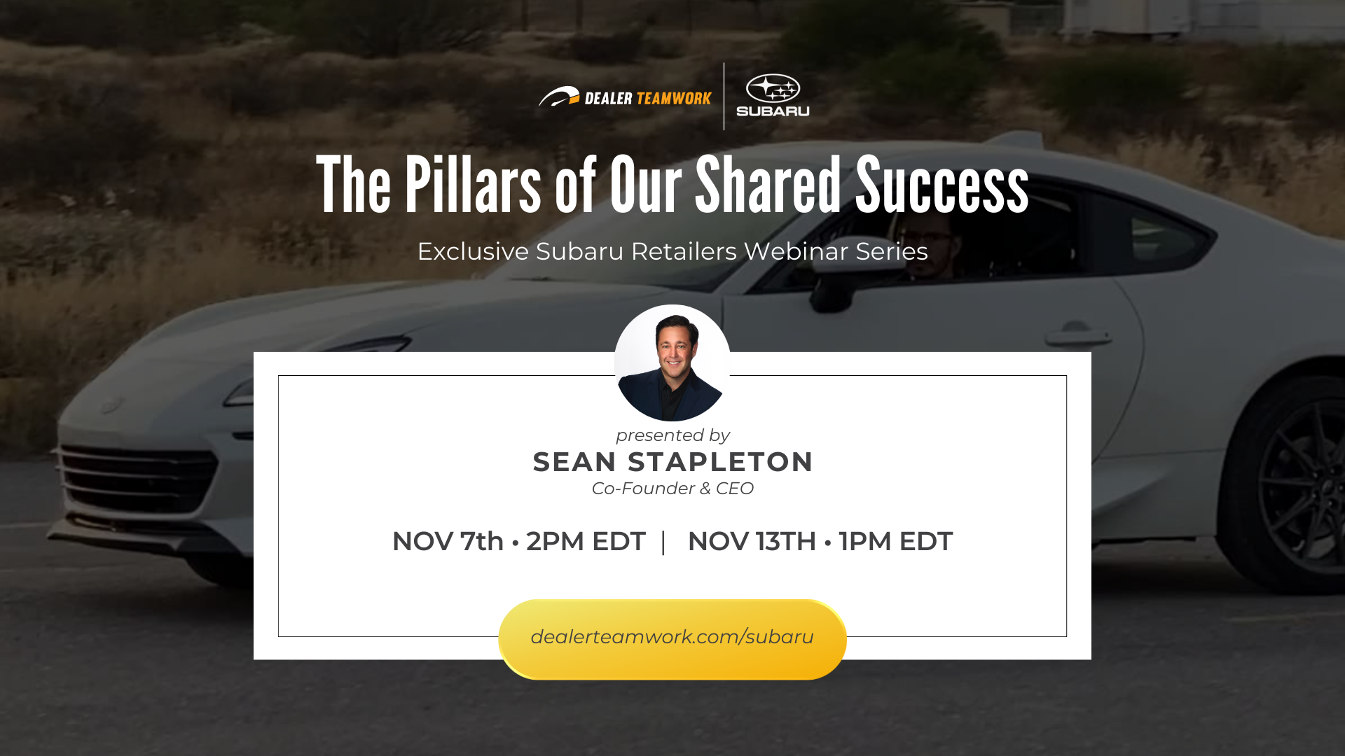 Subaru Certified Paid Search Program Webinar