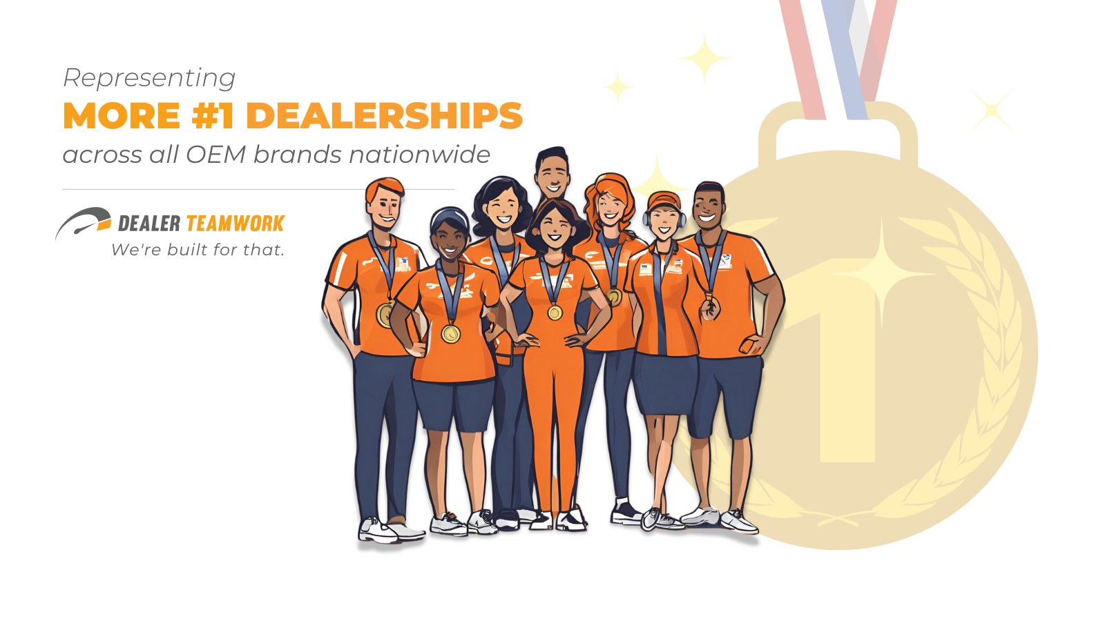 Dealer Teamwork Gold Standard of Excellence - Olympics